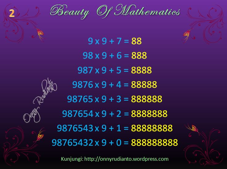 Beauty of math 2